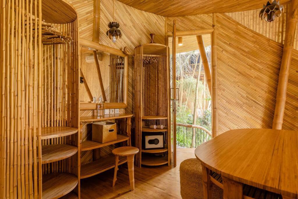 Aura House 2Bds Eco Bamboo House, Pool, River View Bringkit 外观 照片