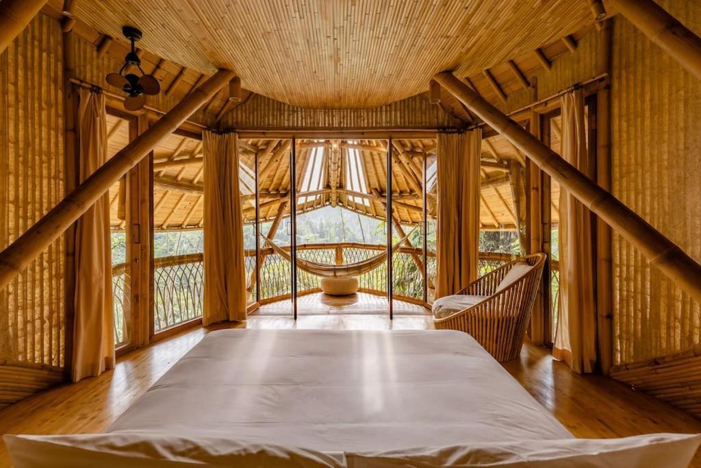 Aura House 2Bds Eco Bamboo House, Pool, River View Bringkit 外观 照片