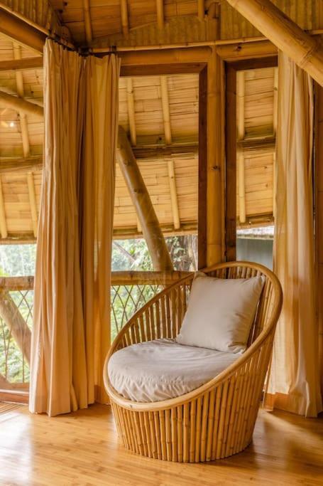 Aura House 2Bds Eco Bamboo House, Pool, River View Bringkit 外观 照片